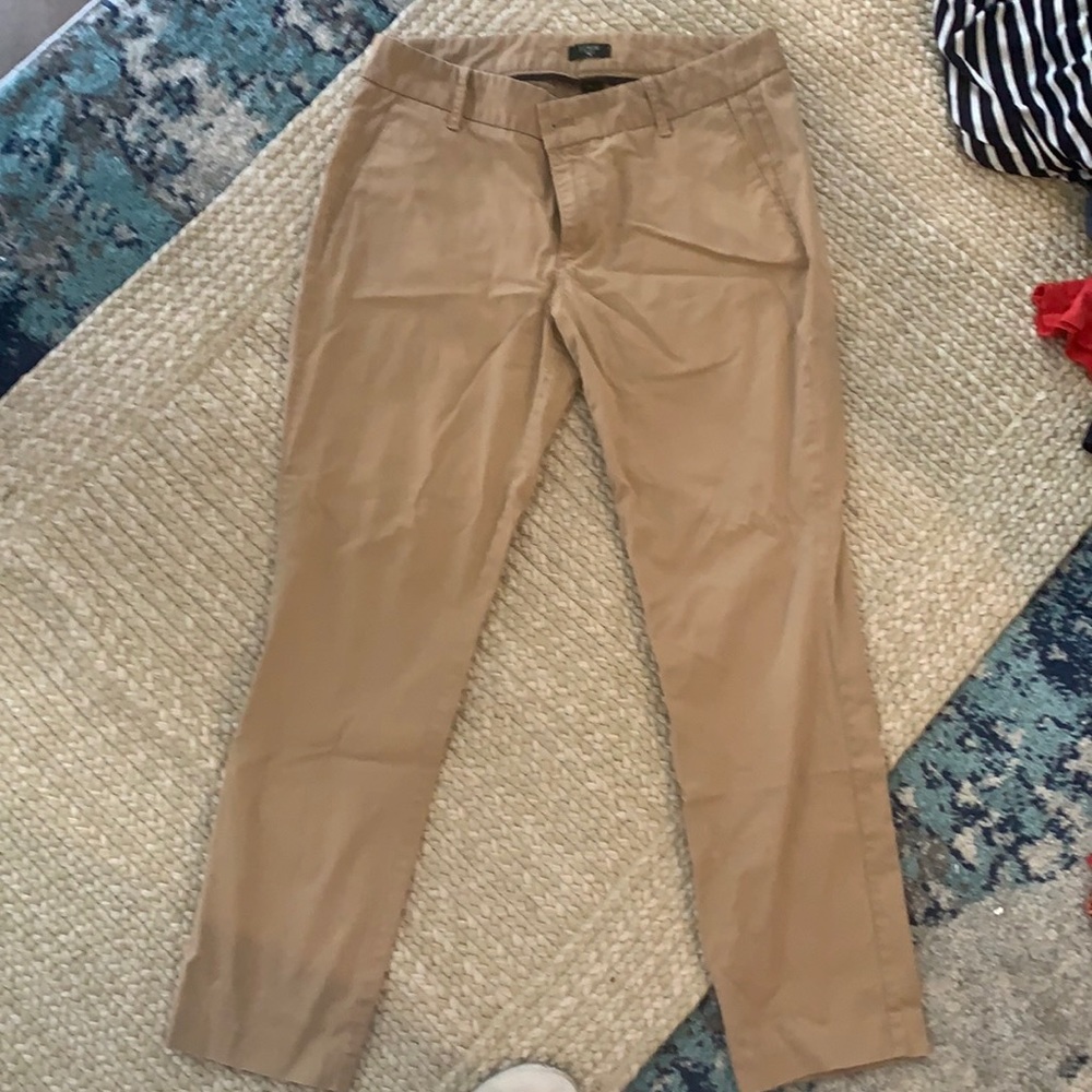 JCrew stretch skinny pants.
